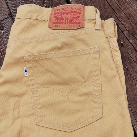 Levi's yellow cords - Picture 9 of 13